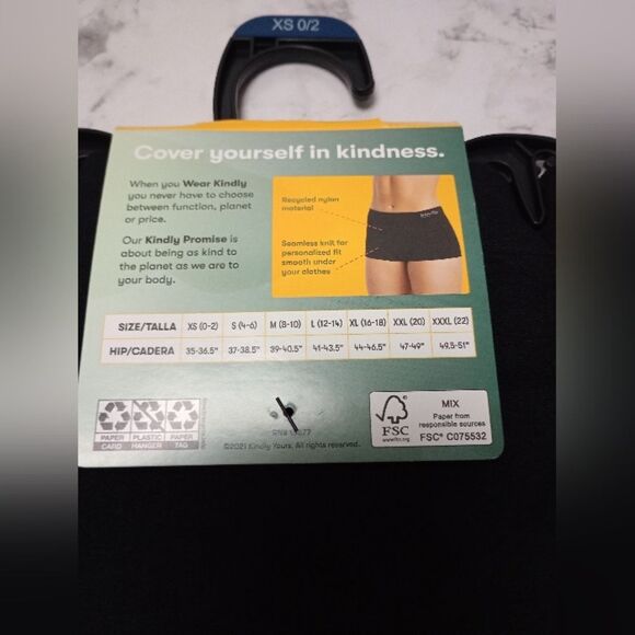 NWT Kindly Seamless Boyshort Underwear size XS (0-2) - Picture 3 of 4